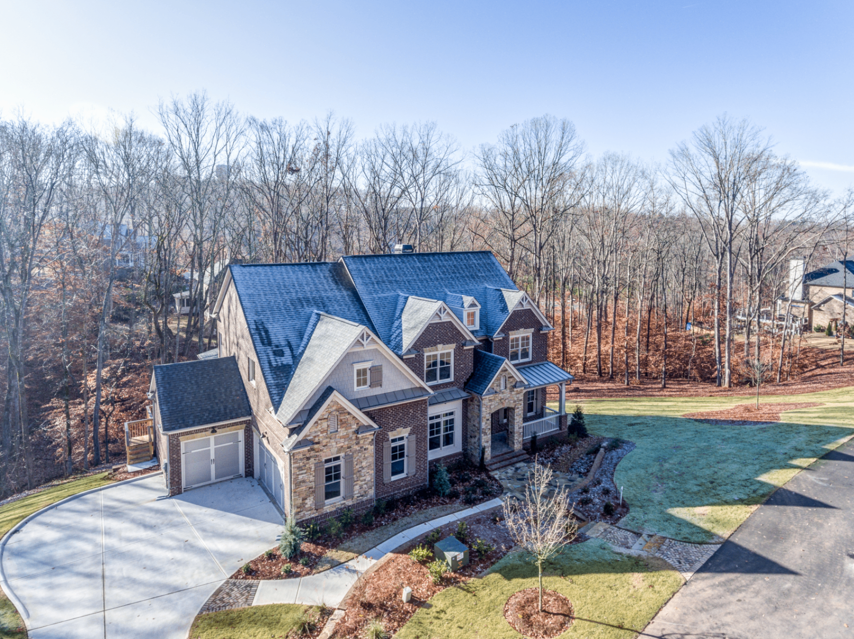 Aerial view of a home in The Hampshires